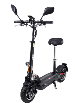 eFlux Lite Six E-Scooter 1000 Watt mit Straßenzulassung, 40 km/h, verstellbarer Sitz, Lithium-Akku